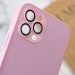 Замовити Чохол TPU+Glass Sapphire matte case на Apple iPhone 12 Pro Max (6.7") (Chanel Pink) на vchehle.ua