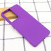 Фото Чехол Silicone Cover Full without Logo (A) для Samsung Galaxy S21 Ultra (Фиолетовый / Purple) на vchehle.ua