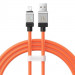 Дата кабель Baseus CoolPlay Series USB to Lightning 2.4A (1m) (CAKW00040) (Orange)