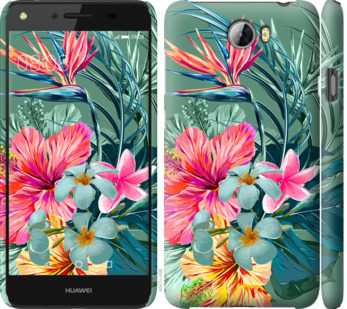 

Чохол Тропічні квіти v1 для Huawei Y5 II 845289
