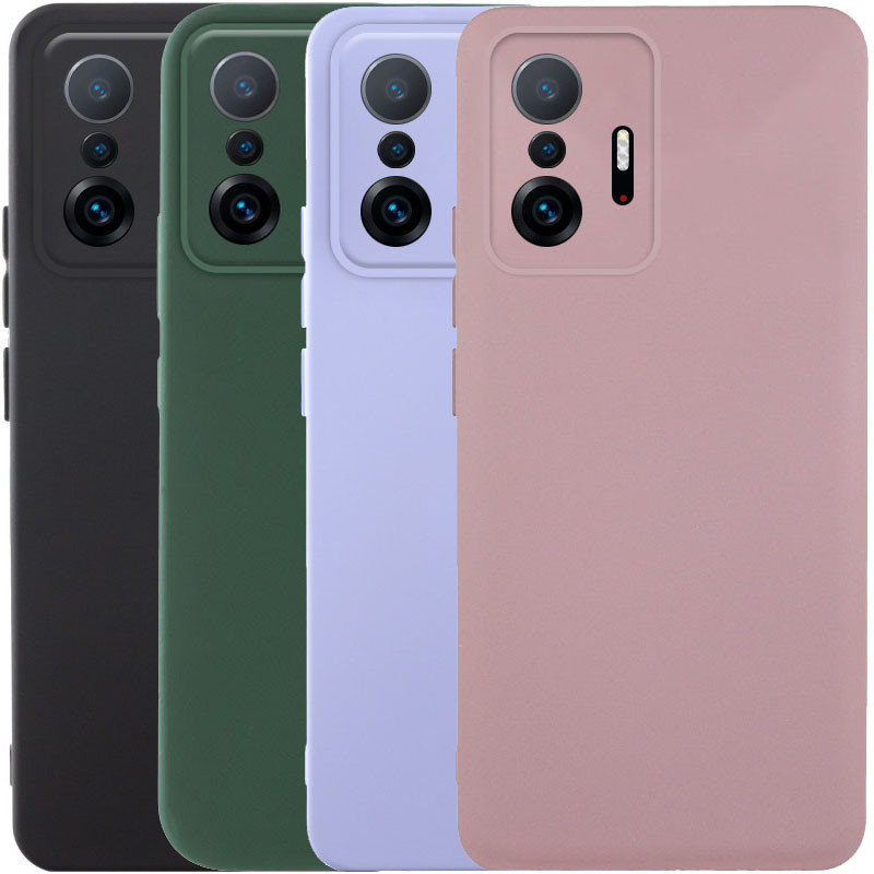 Чехол Silicone Cover Lakshmi Full Camera (AAA) для Xiaomi 11T / 11T Pro