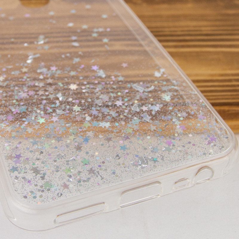 Фото TPU чехол Star Glitter для Xiaomi Redmi 8a (Прозрачный) в магазине vchehle.ua