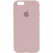 Чохол Silicone Case Full Protective (AA) на Apple iPhone 6/6s (4.7") (Рожевий / Chalk Pink)