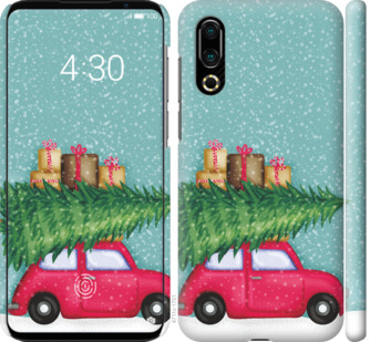 

Чохол Машина з подарунками на Meizu 16S 867572
