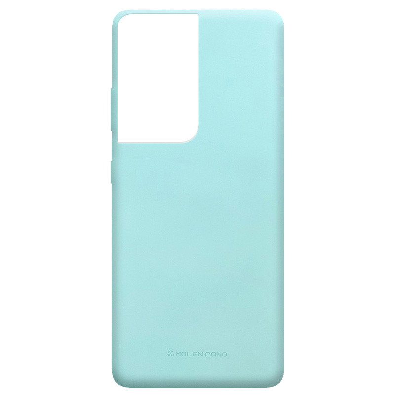 

TPU чохол Molan Cano Smooth на Samsung Galaxy S21 Ultra (Бірюзовий) 1104611