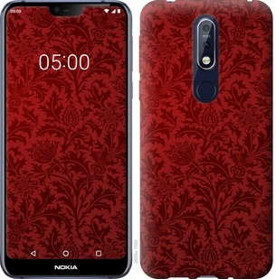 

Чехол Чехол цвета бордо для Nokia 3.2 741860