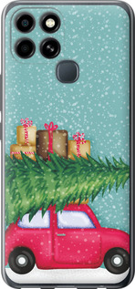 

Чехол Машина с подарками для Infinix Smart 6 1672044