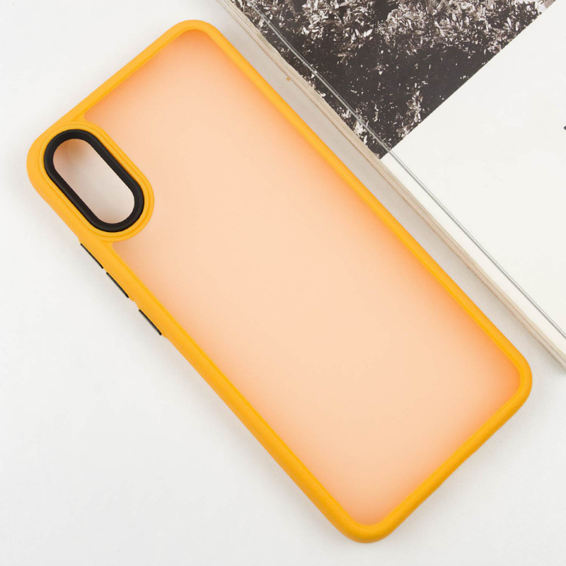 Фото Чехол TPU+PC Lyon Frosted для Xiaomi Redmi 9A (Orange) на vchehle.ua