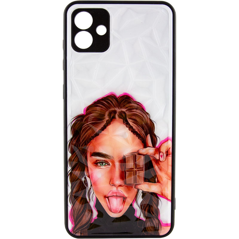 Фото TPU+PC чохол Prisma Ladies на Samsung Galaxy A04 (Chocolate) на vchehle.ua