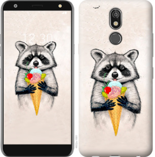 

Чохол Єнотик з морозивом на LG K40 801169