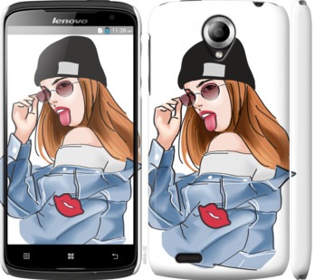 

Чехол Девушка v3 для Lenovo S820 842884