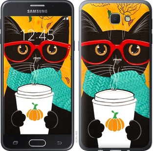 

Чохол Осінній кіт на Samsung Galaxy J7 Prime 669735