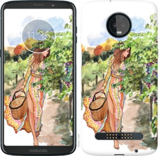 

Чехол Девушка Лето для Motorola Moto Z3 Play 758057