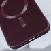 Шкіряний чохол Bonbon Leather Metal Style with Magnetic Safe на Apple iPhone 12 Pro Max (6.7") (Бордовий / Plum) в магазині vchehle.ua