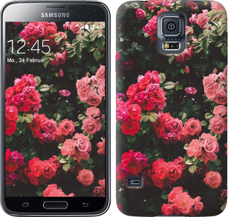 

Чохол Кущ з трояндами на Samsung Galaxy S5 g900h 639085