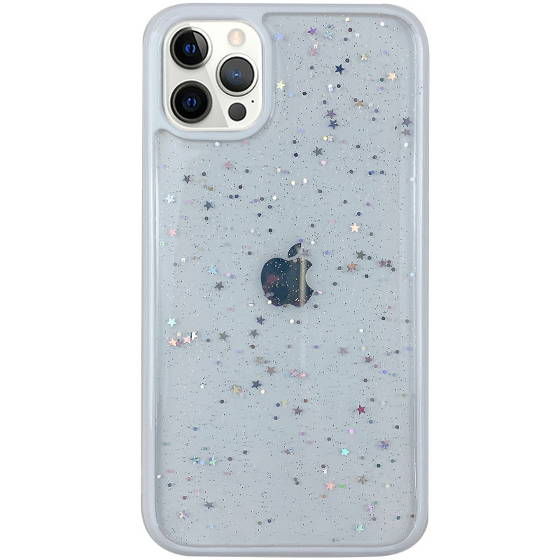 

TPU+PC чехол Shiny Stars для iPhone 12 Pro (Белый) 1091521