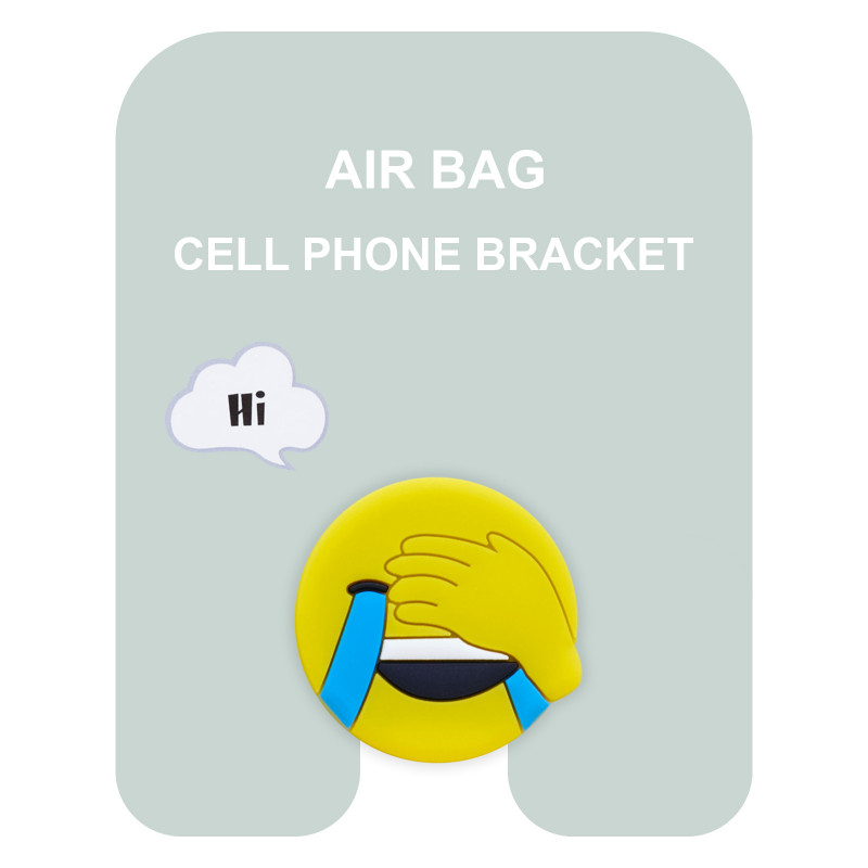 Держатель для телефона Popsocket Air Bag (Yellow Smiley)
