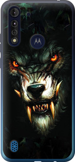 Чехол Дьявольский волк для Motorola G8 Power Lite