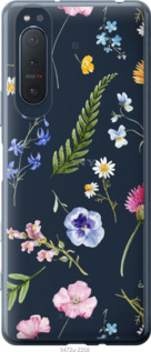 

Чехол Цветочный фон v2 для Sony Xperia 5 II 1440097