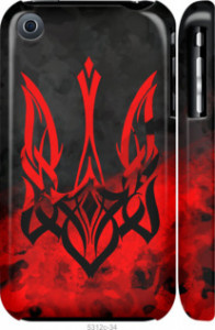 Чехол Герб Украины v2 для iPhone 3Gs