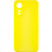 Чехол Silicone Cover Lakshmi Full Camera (AAA) для Oppo A78 4G (Желтый / Yellow)