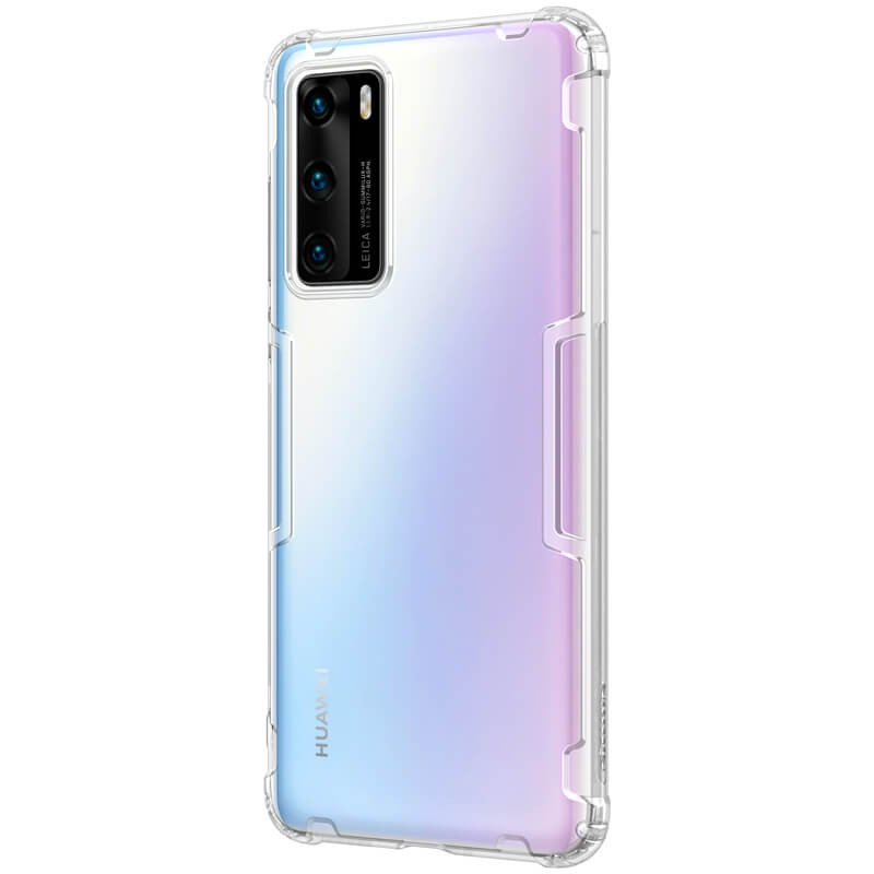 Фото TPU чехол Nillkin Nature Series для Huawei P40 (Бесцветный (прозрачный)) в магазине vchehle.ua