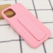 Купити Чохол Silicone Case Hand Holder на Apple iPhone 12 Pro Max (6.7") (Рожевий / Pink) на vchehle.ua