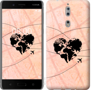 

Чехол Путешествуй для Nokia 8 795205