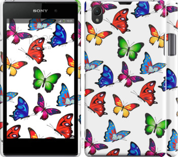 

Чехол Красочные мотыльки для Sony Xperia Z1 C6902 881366