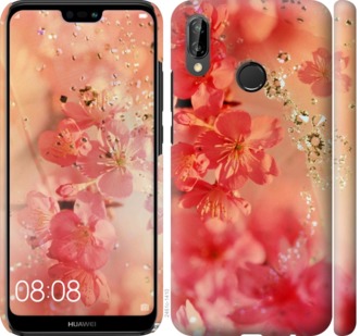 

Чохол Рожеві квіти на Huawei P20 Lite 693093