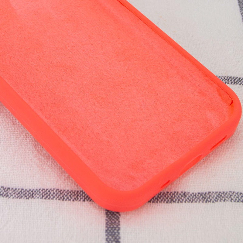 Фото Чехол Silicone Case Full Protective (AA) NO LOGO для Apple iPhone 12 Pro Max (6.7") (Арбузный / Watermelon red) в магазине vchehle.ua