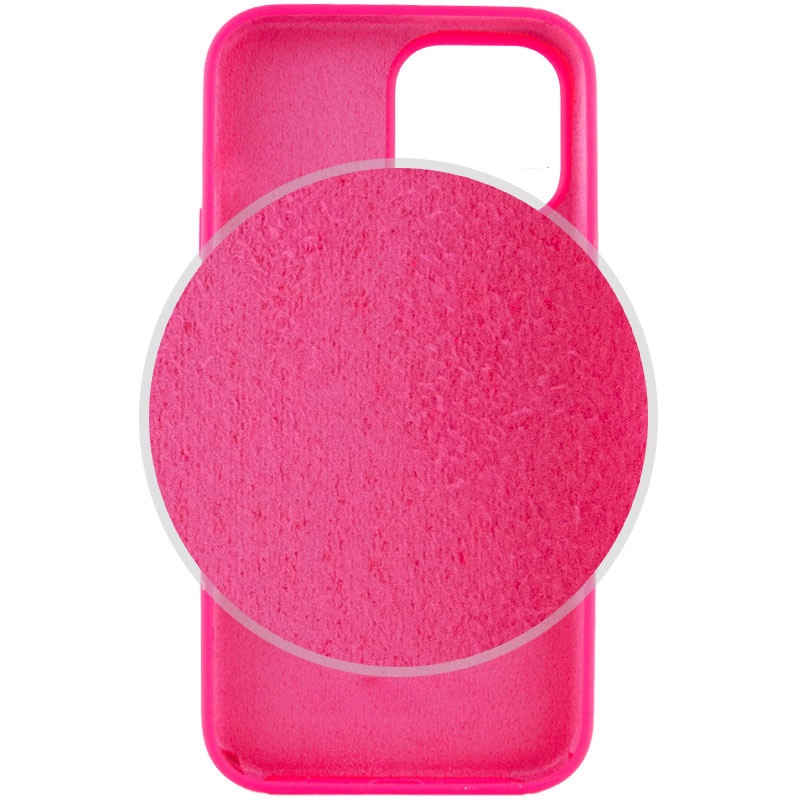 Фото Чехол Silicone Case Full Protective (AA) NO LOGO для Apple iPhone 14 (6.1") (Розовый / Barbie pink) в магазине vchehle.ua