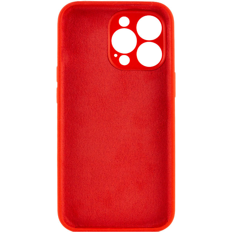 Фото Чохол Silicone Case Full Camera Protective (AA) NO LOGO на Apple iPhone 13 Pro (6.1") (Червоний / Red) на vchehle.ua