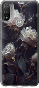 Чехол Розы 2 для Motorola E20