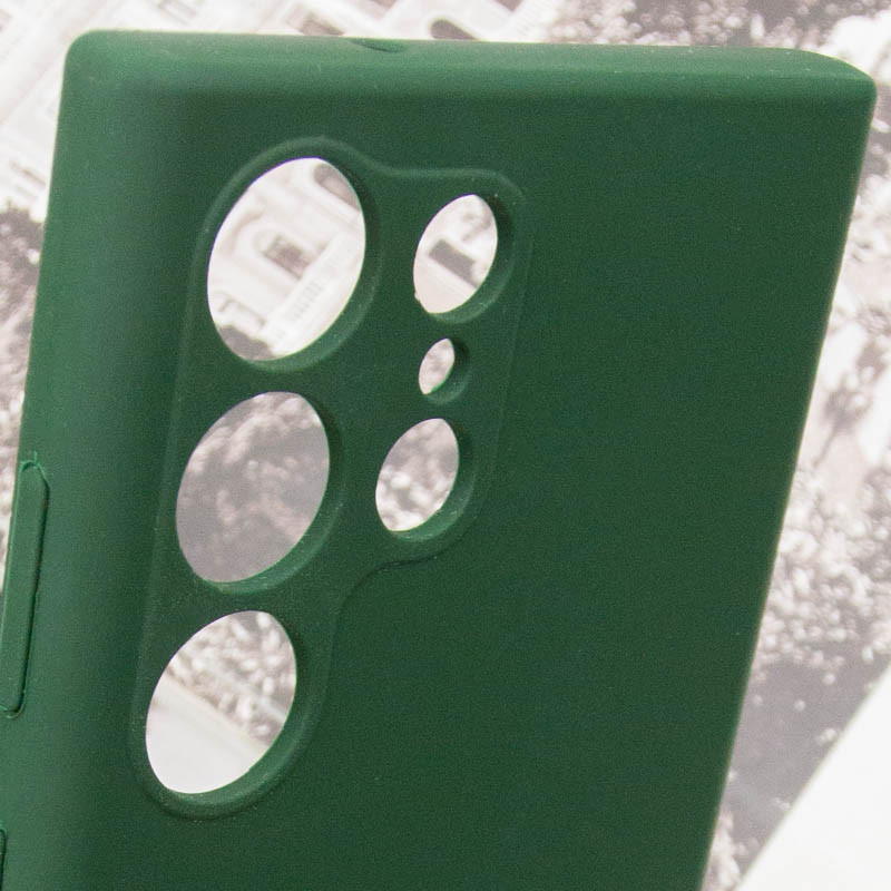 Заказать Чехол Silicone Cover Lakshmi Full Camera (AAA) для Samsung Galaxy S25 Ultra (Зеленый / Cyprus Green) на vchehle.ua