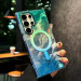 Фото Чехол TPU Shiny Mountain (MagFit) для Samsung Galaxy S24 Ultra (Green / Blue) в магазине vchehle.ua