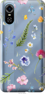 

Чехол Цветочный фон v2 для ZTE Blade A31 Plus 1440634