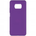 Уценка Чехол Silicone Cover Full without Logo (A) для Xiaomi Poco X3 NFC / Poco X3 Pro (Дефект упаковки / Фиолетовый / Purple)
