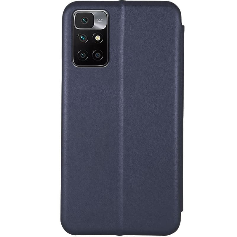 Фото Кожаный чехол-книжка Classy для Xiaomi Redmi 10 (Темно-синий) в магазине vchehle.ua