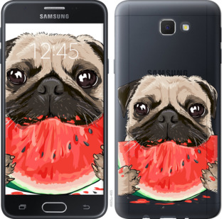 

Чохол Мопс і кавун на Samsung Galaxy J5 Prime 843473