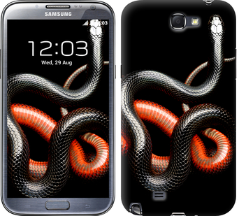 

Чехол Красно-черная змея на черном фоне для Samsung Galaxy Note 2 N7100 481989