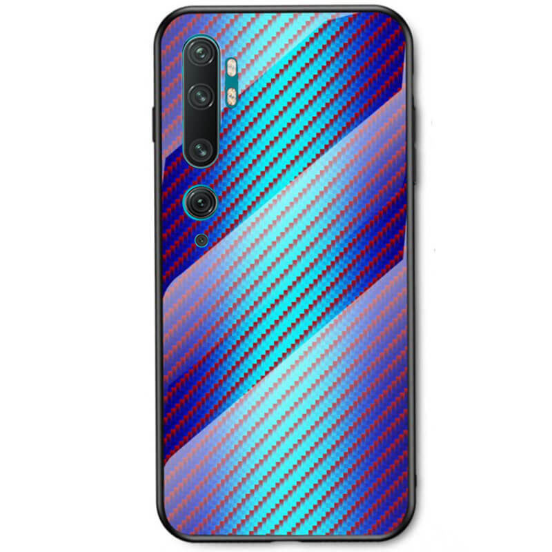 

TPU+Glass чохол Twist для Xiaomi Mi Note 10 (Блакитний) 861295