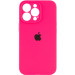 Чехол Silicone Case Full Camera Protective (AA) для Apple iPhone 14 Pro Max (6.7") (Розовый / Barbie pink)