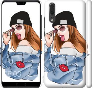 

Чохол Дівчина v3 на Huawei P20 843116