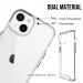 Чохол TPU Space Case transparent на Apple iPhone 16 (6.1") (Прозорий) в магазині vchehle.ua