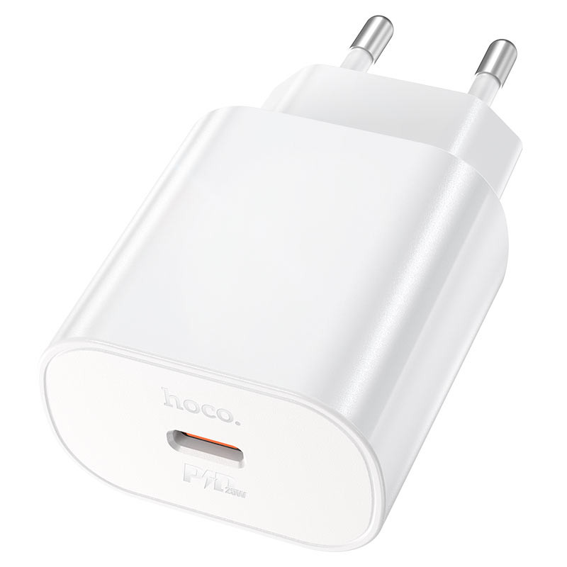 СЗУ Hoco N22 Jetta PD25W (1USB-C) (Белый)
