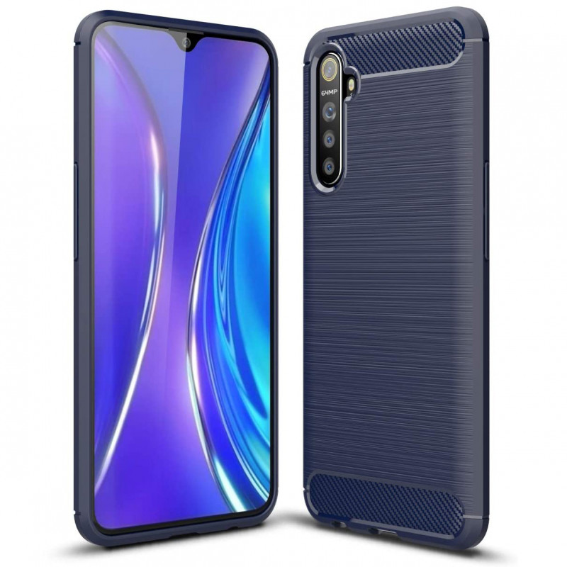 

TPU чохол Slim Series на Realme XT (Синій) 881035