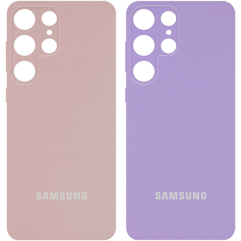 Чехол Silicone Cover Full Camera (AA) для Samsung Galaxy S22 Ultra