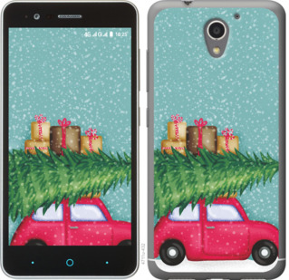 

Чохол Машина з подарунками на ZTE A510 867925