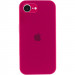 Чохол Silicone Case Full Camera Protective (AA) на Apple iPhone 16e (6.1") (Червоний / Rose Red)